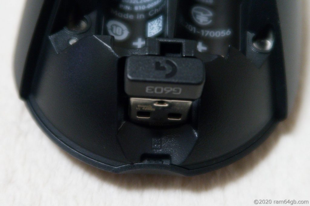 Logicool G603 内部