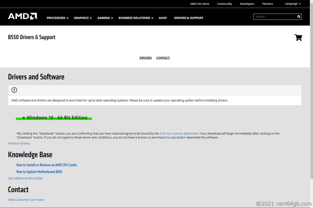 AMD チップセットドライバー入手